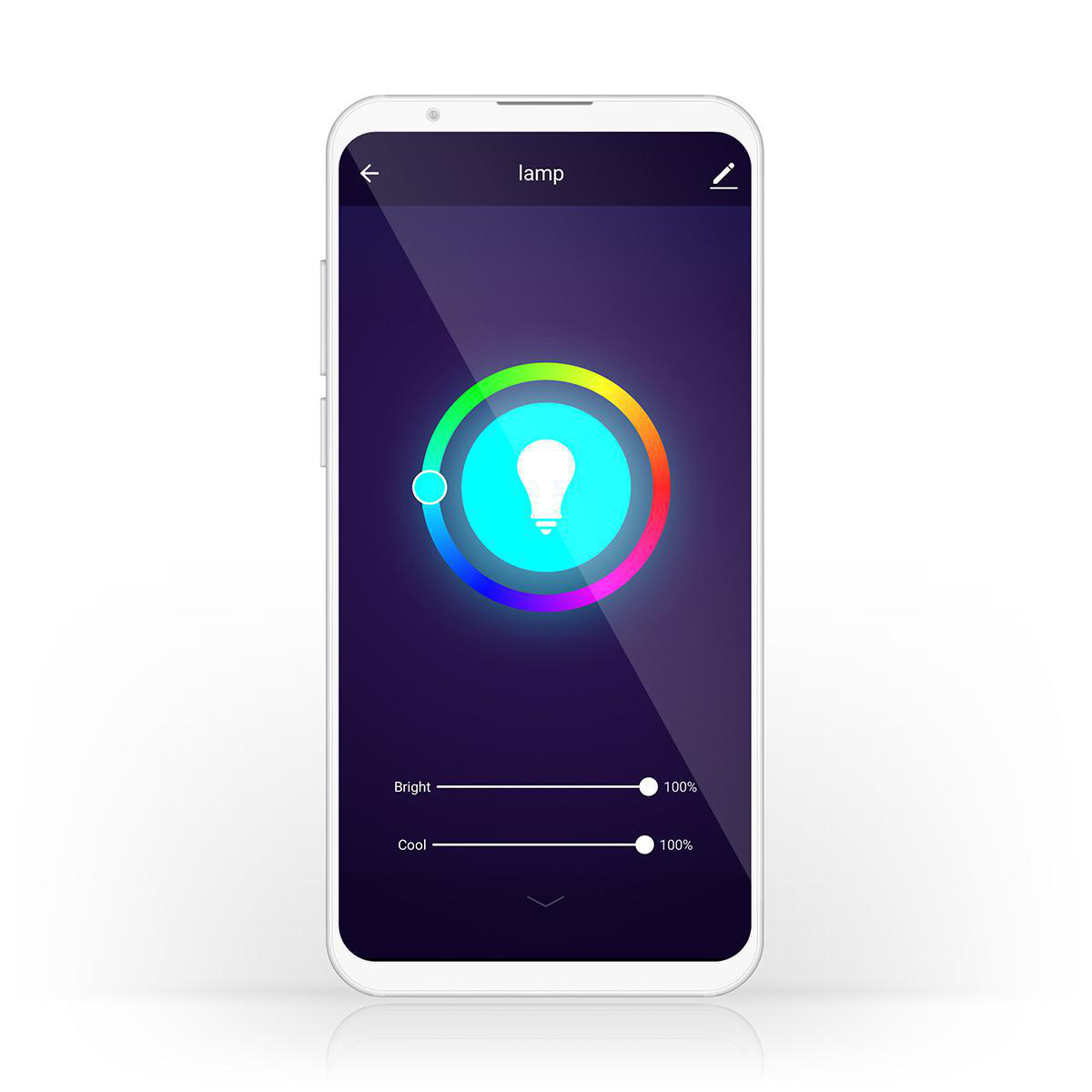 Nedis SmartLife Wi-Fi LED-lamp - B22 fitting / full-color en warm-wit - Afbeelding 3