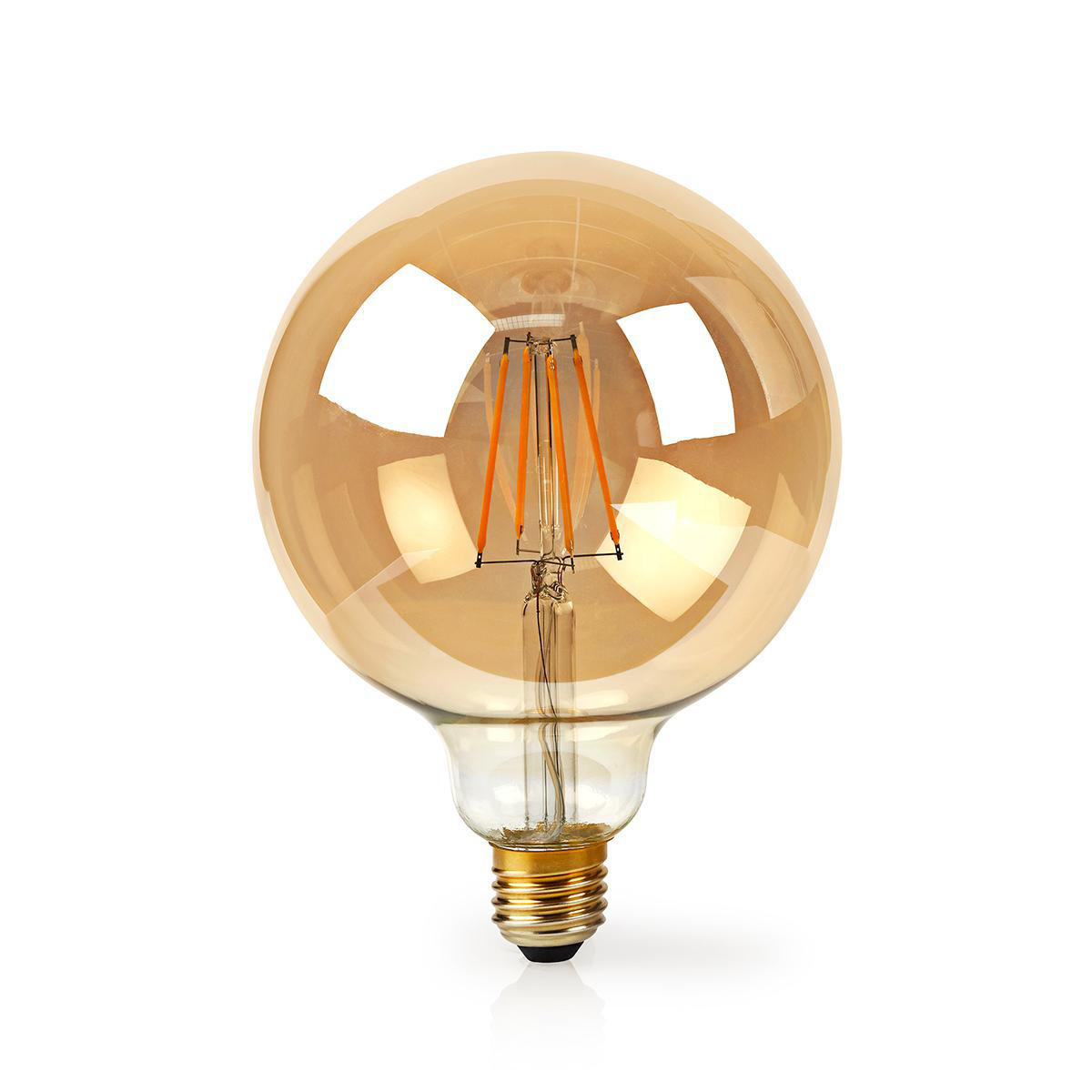 Nedis SmartLife Wi-Fi filament LED-lamp - E27 fitting - G125 vorm / warm-wit (goud / glas) - Afbeelding 2