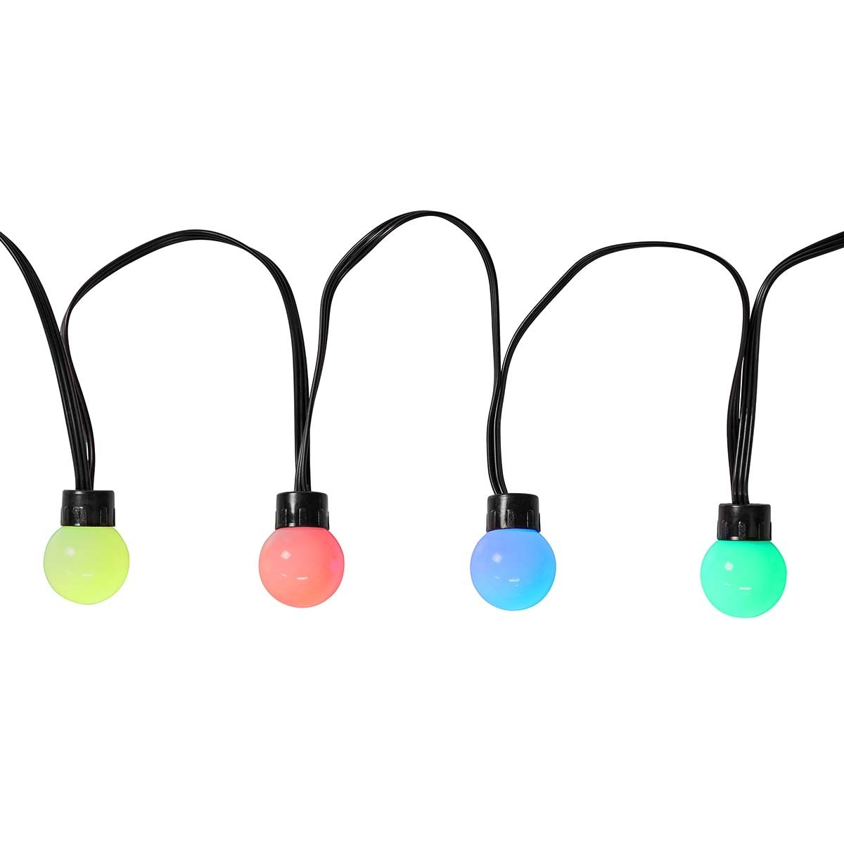Nedis SmartLife Wi-Fi decoratieve LED-feestverlichting (kleine bollen) - 10,8m - 48 LED's / full-color - Afbeelding 3