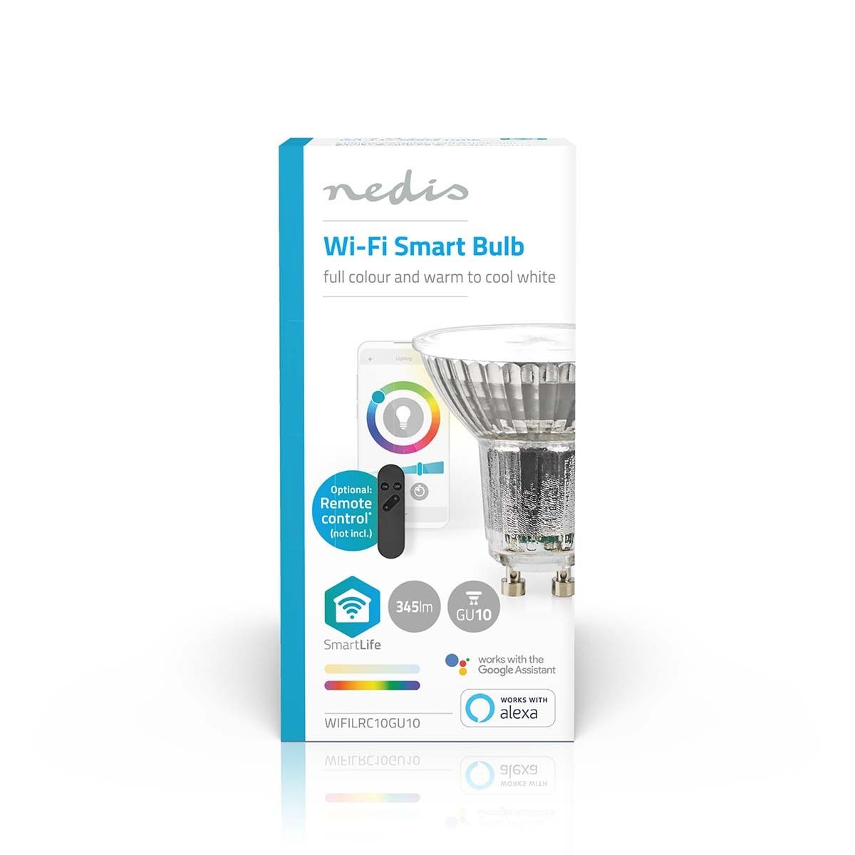 Nedis SmartLife Wi-Fi LED-lamp - GU10 fitting / full-color en warm-wit tot koud-wit - Afbeelding 8