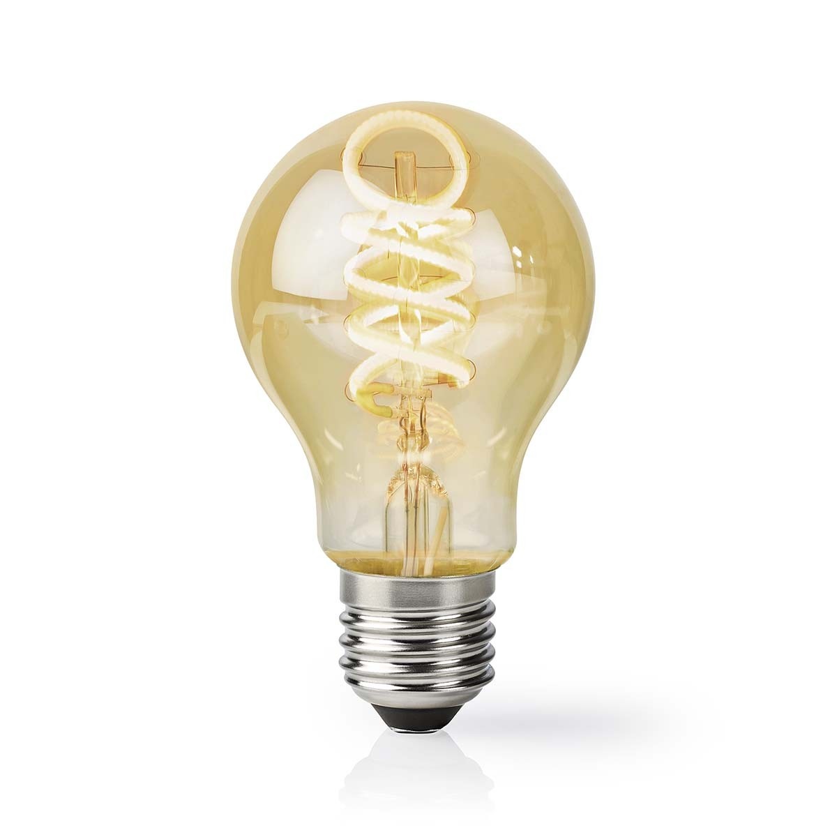 Nedis SmartLife Wi-Fi filament LED-lamp - E27 fitting - A60 vorm / warm-wit tot koud-wit (goud / glas) - Afbeelding 3