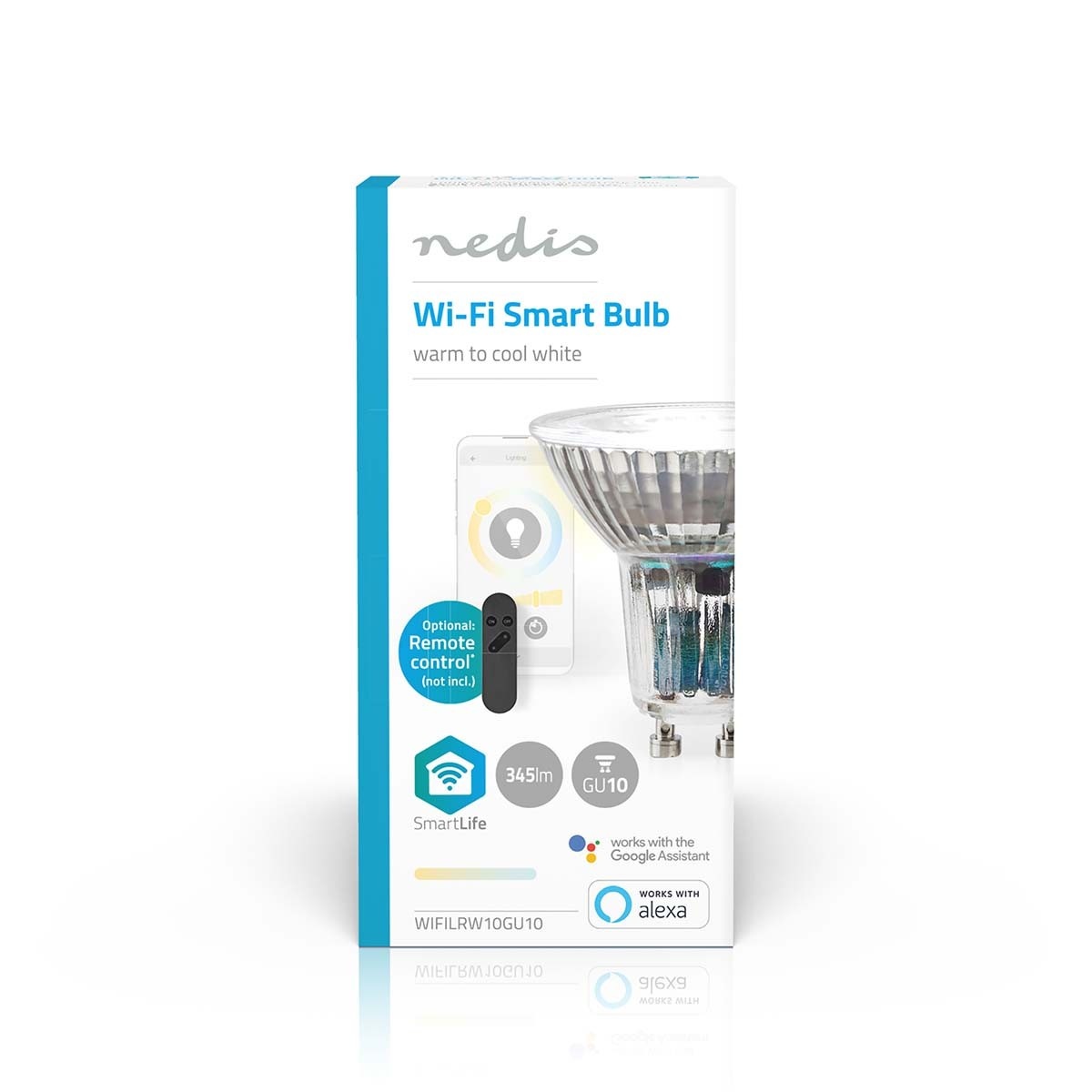 Nedis SmartLife Wi-Fi LED-lamp - GU10 fitting / warm-wit tot koud-wit - Afbeelding 8