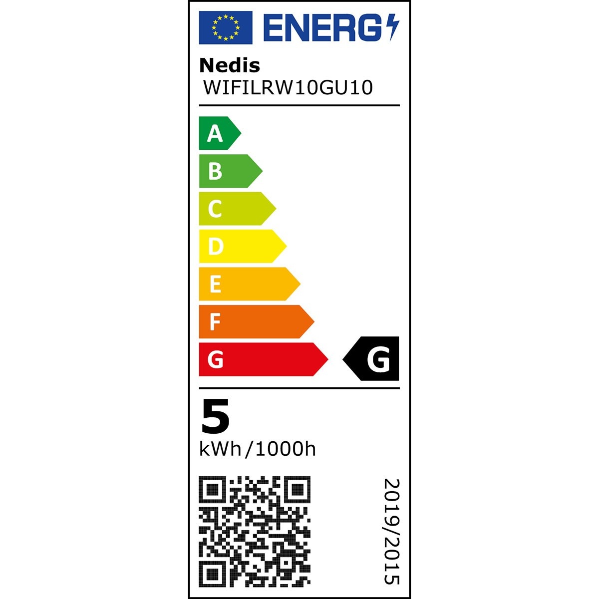 Nedis SmartLife Wi-Fi LED-lamp - GU10 fitting / warm-wit tot koud-wit - Afbeelding 9