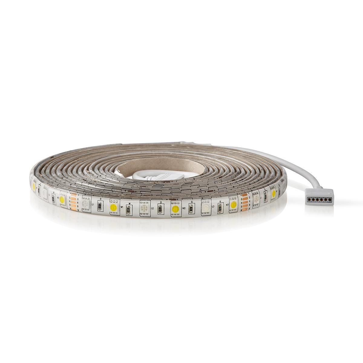 Nedis SmartLife Wi-Fi RGB LED strip - 5 m / full-color en warm-wit tot koud-wit - Afbeelding 2