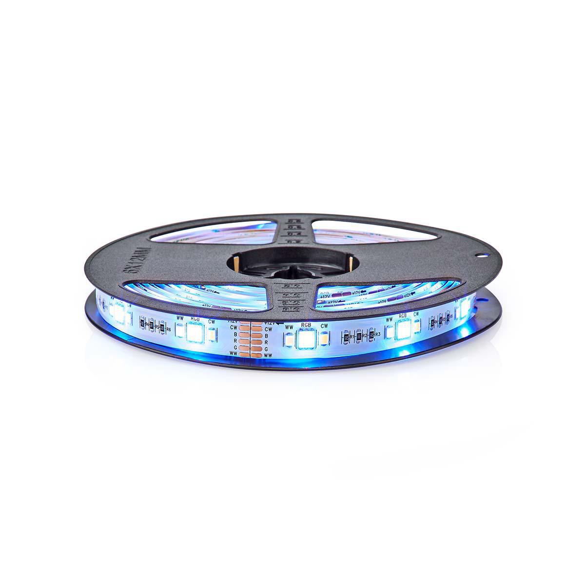 Nedis SmartLife Wi-Fi RGB LED strip - 5 m / full-color en warm-wit tot koud-wit - Afbeelding 3