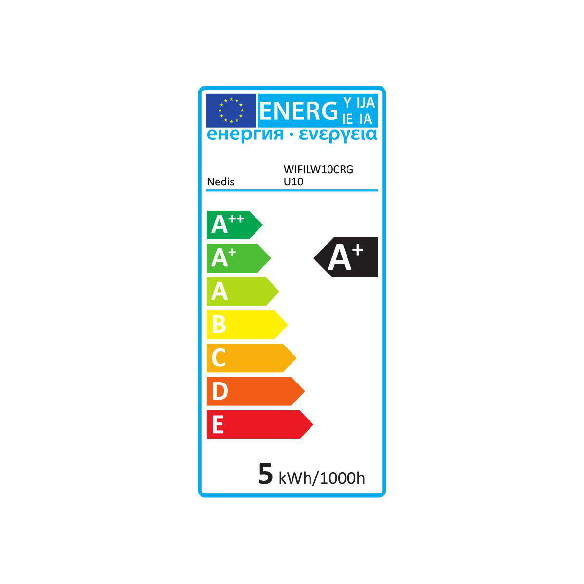 Nedis SmartLife Wi-Fi LED-lamp - GU10 fitting / warm-wit tot koud-wit - Afbeelding 6