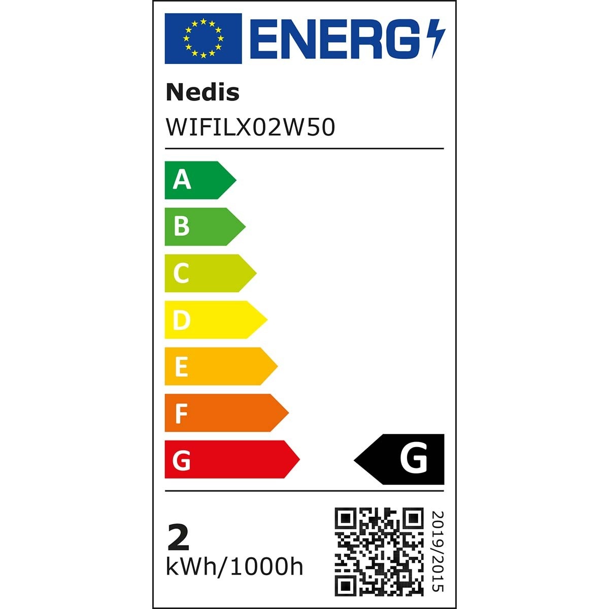 Nedis SmartLife Wi-Fi decoratief LED-lichtsnoer - 5m - 50 LED's / warm-wit tot koud-wit - Afbeelding 10