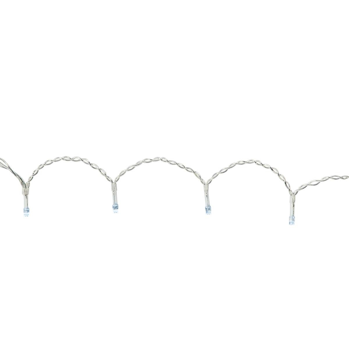 Nedis SmartLife Wi-Fi decoratief LED-ijspegelgordijn - 80x 0,4m/0,6m - 400 LED's / koud-wit - Afbeelding 4