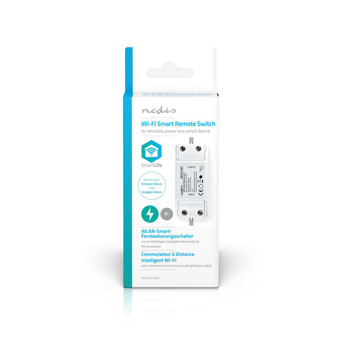 SmartLife inbouwmodule | Wi-Fi | Schakelaar | 2400 W | Kroonsteentjes | App beschikbaar voor: Android™ / IOS - Afbeelding 5