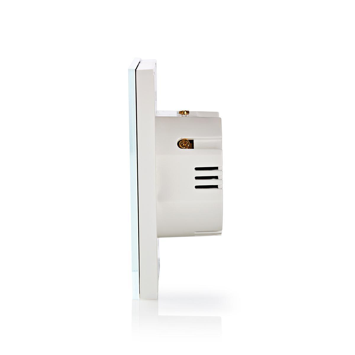 SmartLife Wandschakelaar | Wi-Fi | Gordijn / Sluiter / Zonnescherm | Muurmontage | 300 W | Android™ / IOS | Glas | Wit - Afbeelding 4