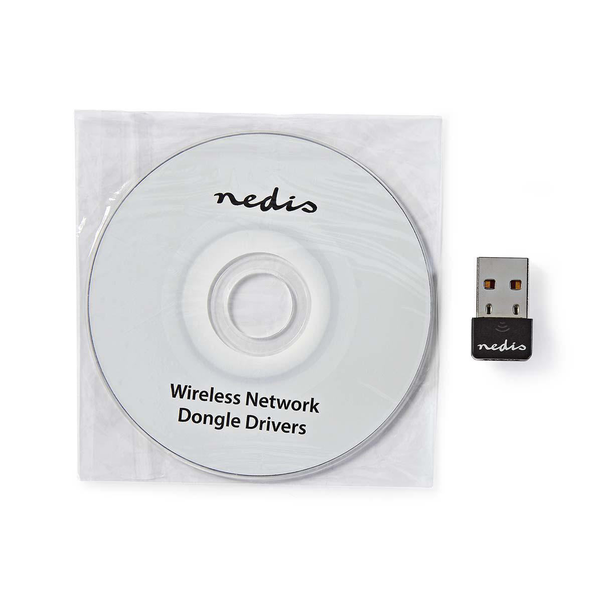 Nedis USB-A - WLAN / Wi-Fi dongle - N150 / 150 Mbps - Afbeelding 4