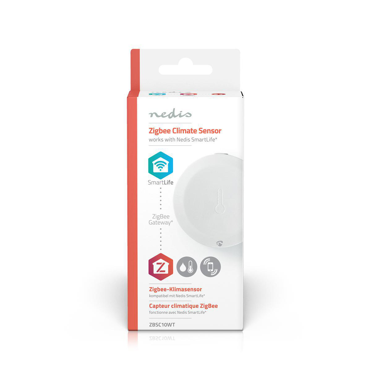 SmartLife Klimaatsensor | Zigbee 3.0 | Batterij Gevoed | Android™ / IOS | Wit - Afbeelding 5
