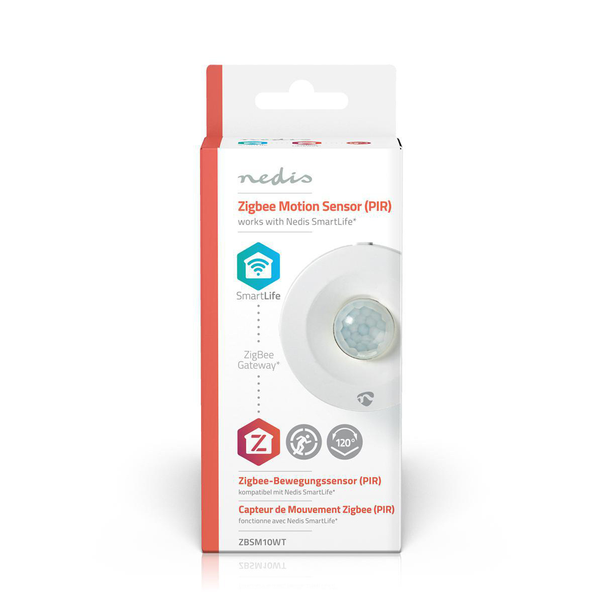 SmartLife Bewegingssensor | Zigbee 3.0 | Batterij Gevoed | IP20 | Detectiehoek: 120 ° | Detectiebereik: 5 m | Max. batterijduur: 12 Maanden | Wit - Afbeelding 4