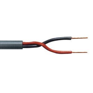 Luidsprekerkabel op Rol 2x 1.50 mm² 100 m Zwart
