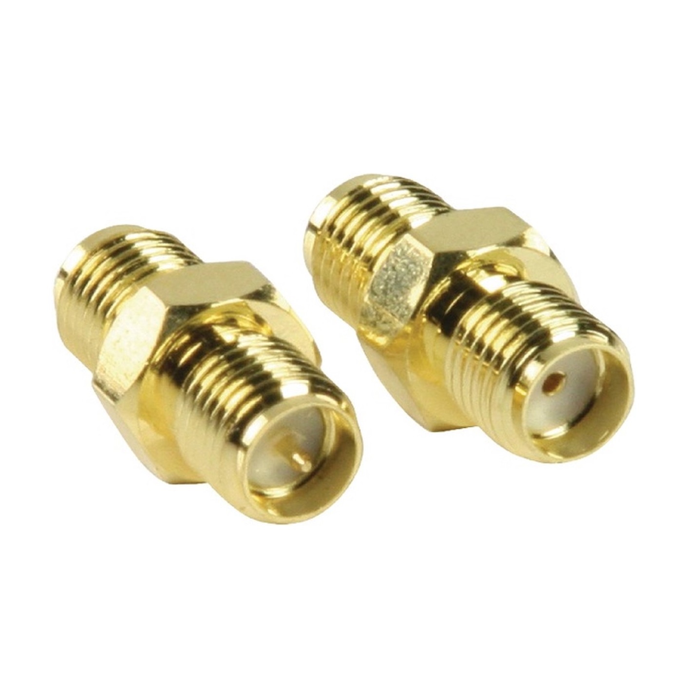 Nedis RP-SMA (v) - SMA (v) adapter | 50 Ohm | 2 stuks