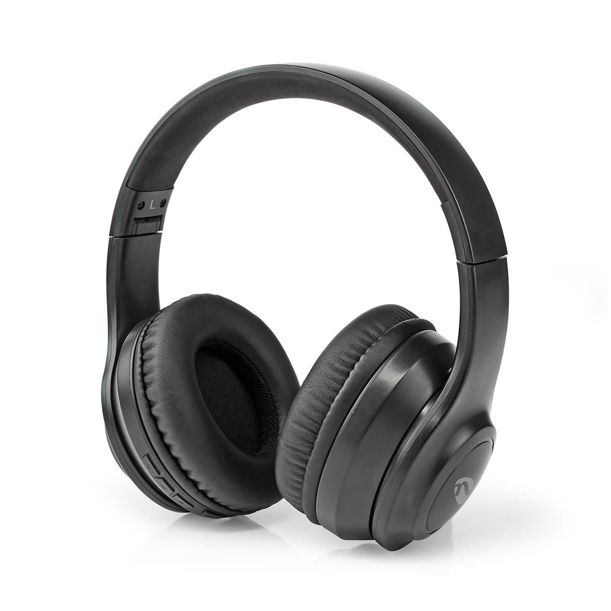 Nedis Bluetooth over-ear hoofdtelefoon met microfoon | ANC | zwart