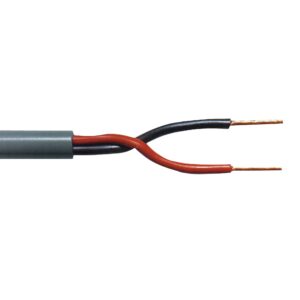 Luidsprekerkabel op Rol 2x 4.00 mm² 50 m Zwart