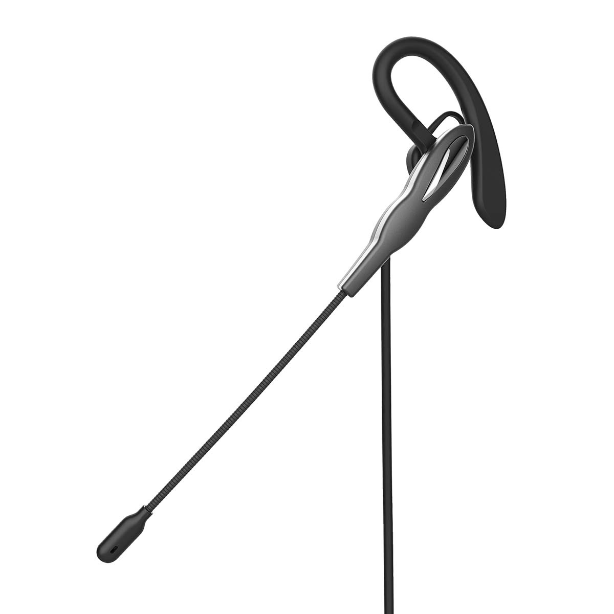 Nedis mono in-ear PC-headset met oorhaak | USB-C/USB-A | 1,8 meter