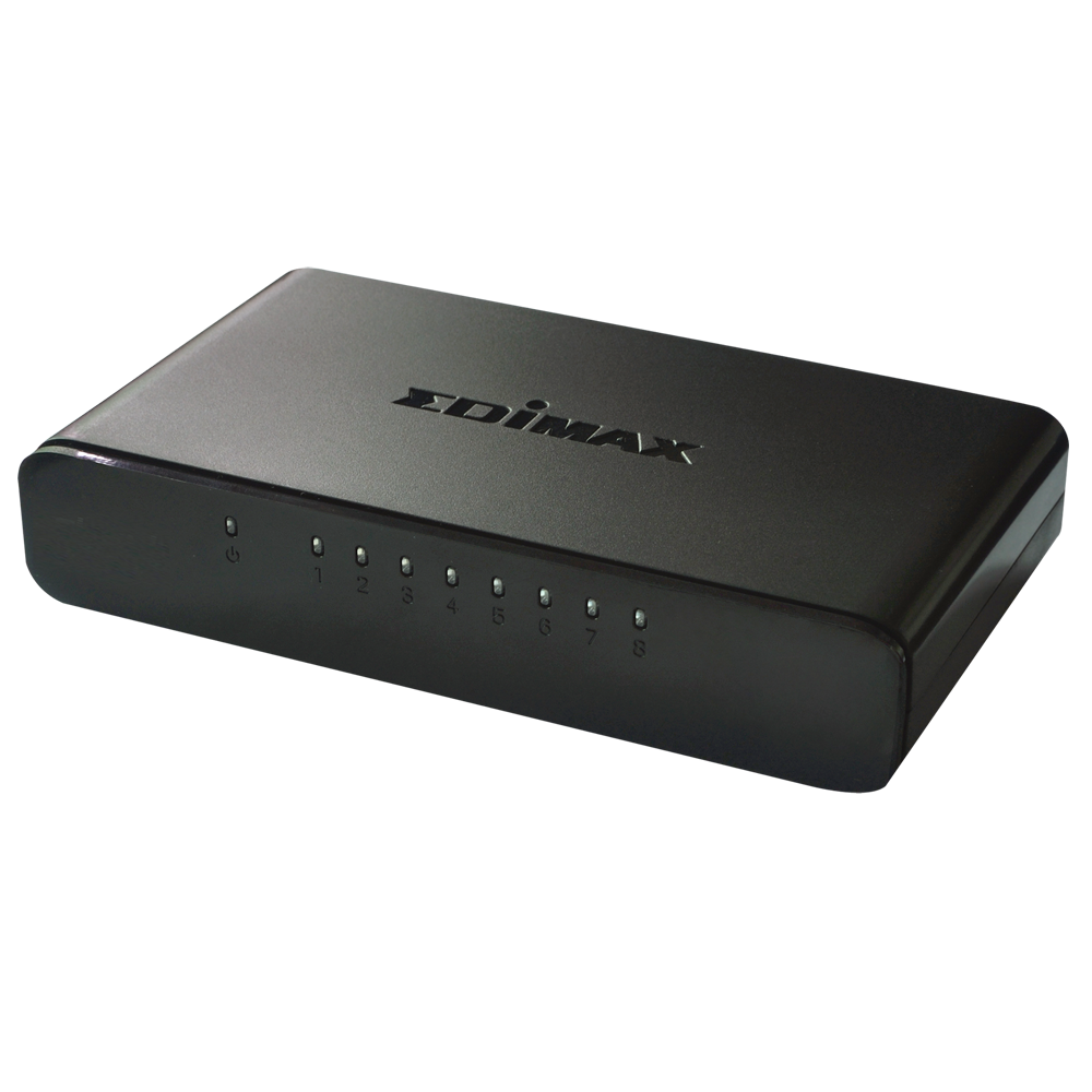 8-poorts 10/100 Mbit Fast Ethernet Desktop Switch