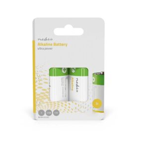 Alkaline-Batterij D | 1.5 V DC | 2-Pak