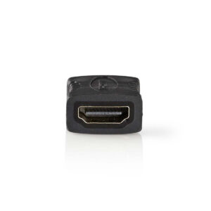 HDMI™-Adapter | HDMI™ Output | HDMI™ Output | Verguld | Recht | Kunststof | Antraciet | 1 Stuks | Doos
