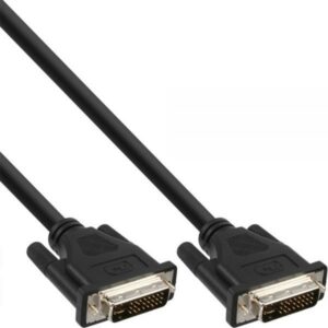DVI-Kabel | DVI-I 24+5-Pin Male | DVI-I 24+5-Pin Male | 2560x1600 | Vernikkeld | 2.00 m | Recht | PVC | Zwart | Envelop