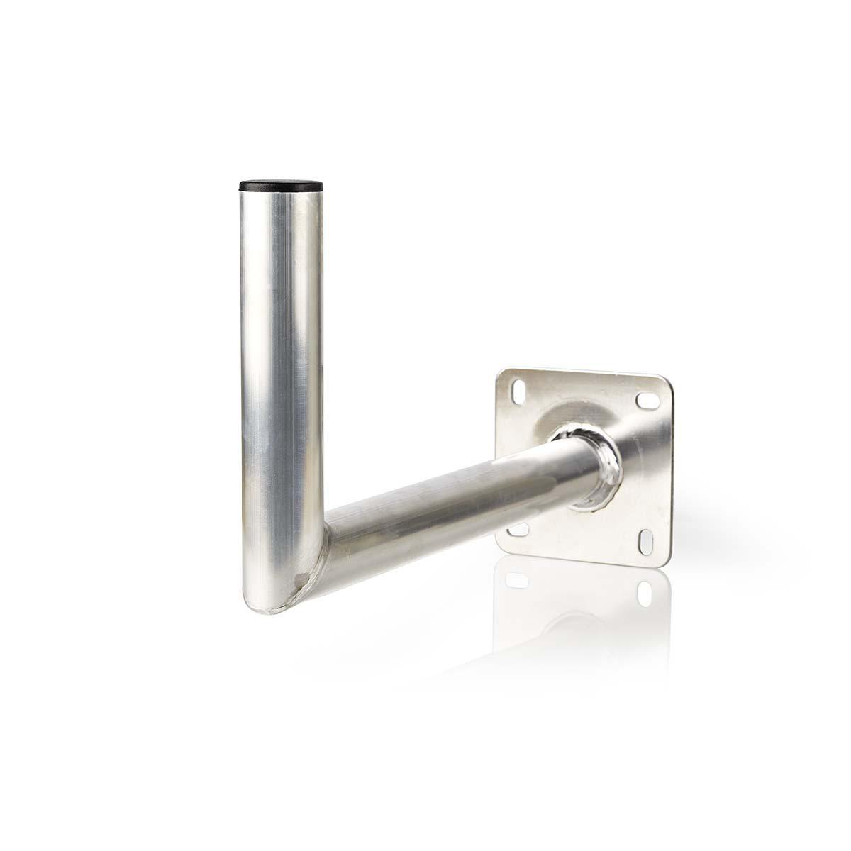 Nedis muurbeugel voor satellietschotel | muurafstand 45 cm | diameter 50 mm | zilver