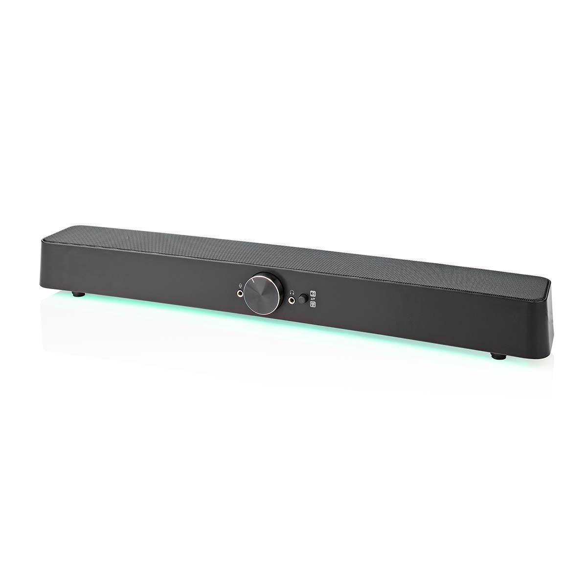Nedis Gaming Soundbar met LED | 3,5mm/Bluetooth | 30W