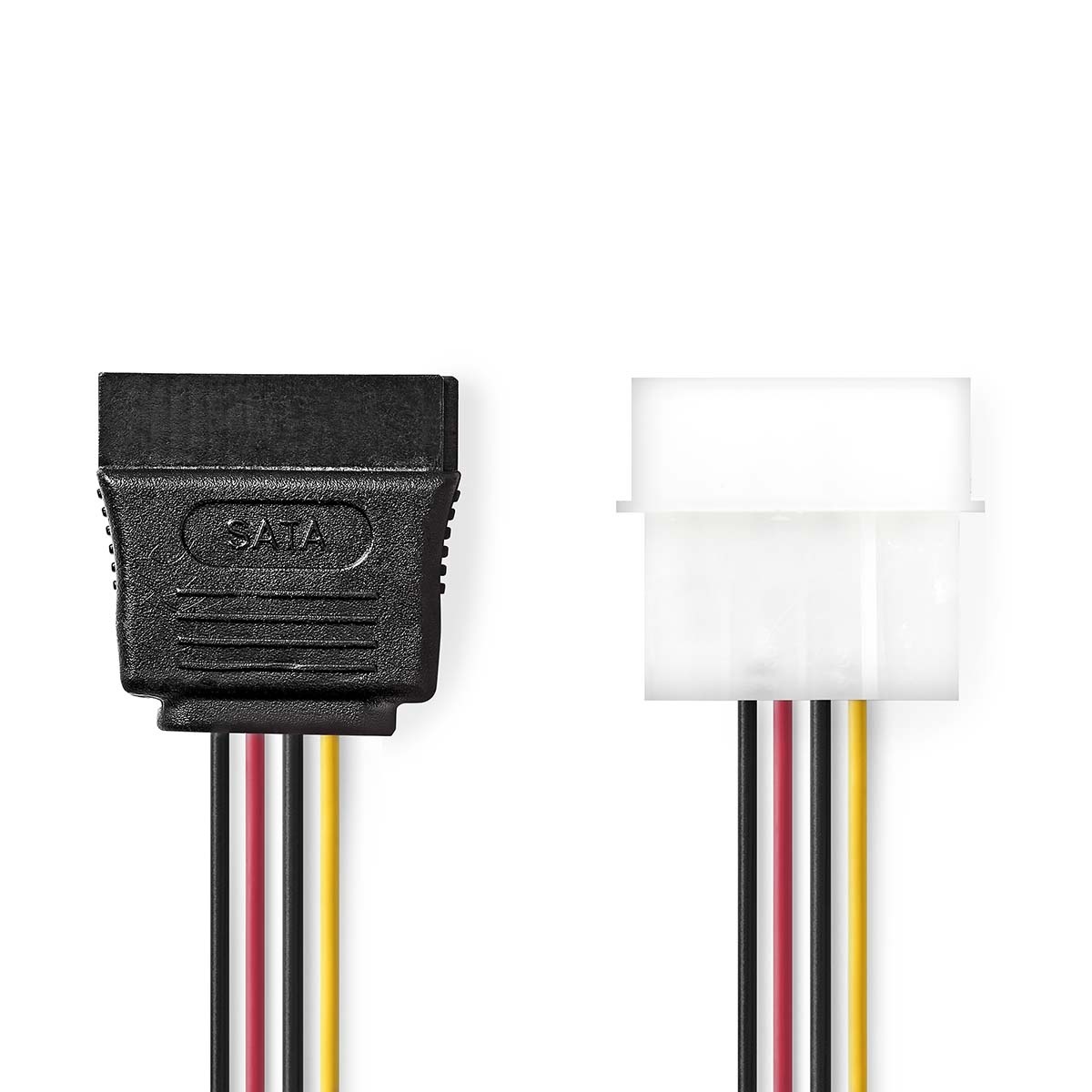 Nedis Molex (m) - SATA (v) adapter | 0,15 meter