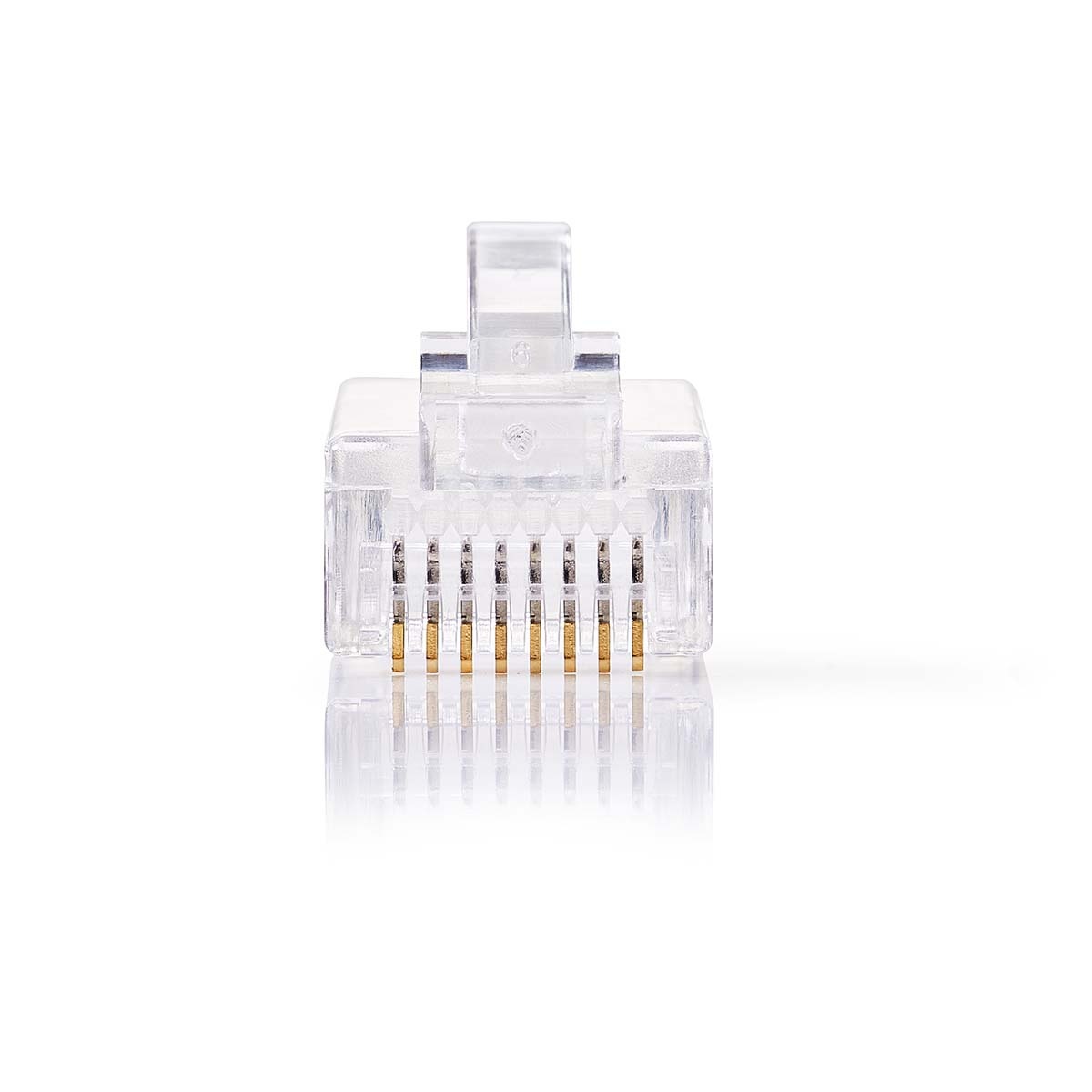 Nedis RJ45 krimp connectoren | UTP | CAT5e | vaste aders | 10 stuks