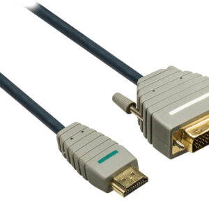 Bandridge DVI-D Dual Link - HDMI kabel - 2 meter