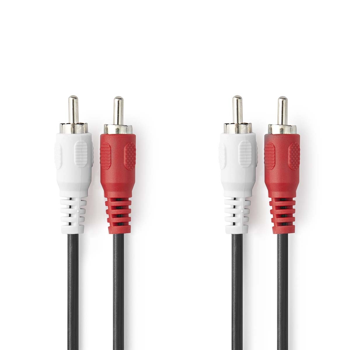 Tulp stereo kabel | zwart | 3 meter