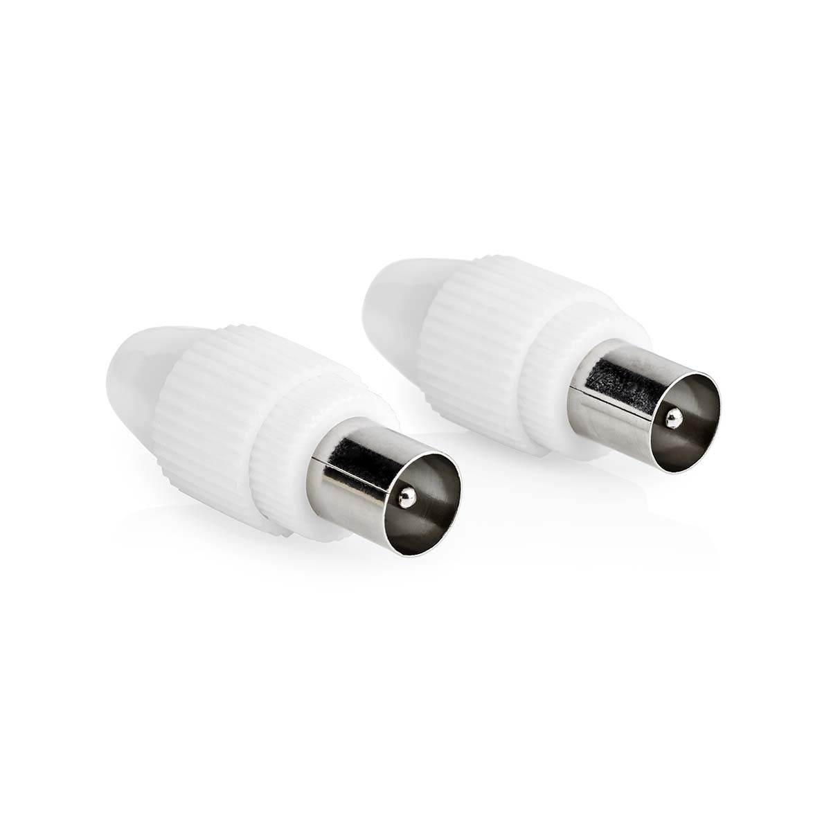 Nedis Coax IEC (m) schroef connectoren set | recht | kunststof