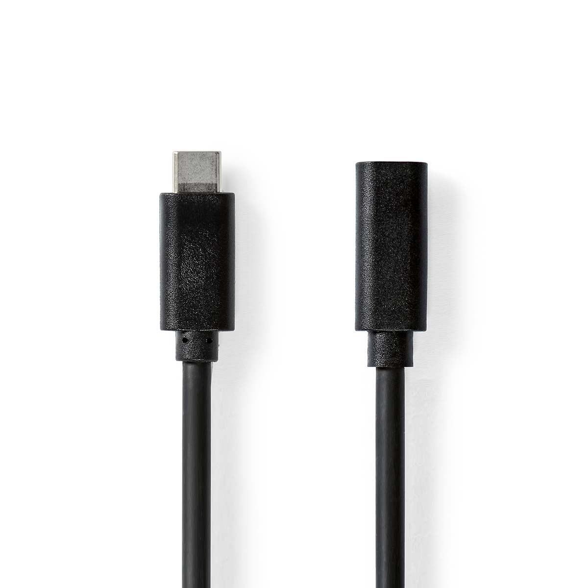 USB-C verlengkabel | USB3.0 5 Gbps | PD 60W | 4K 60Hz | zwart | 1 meter