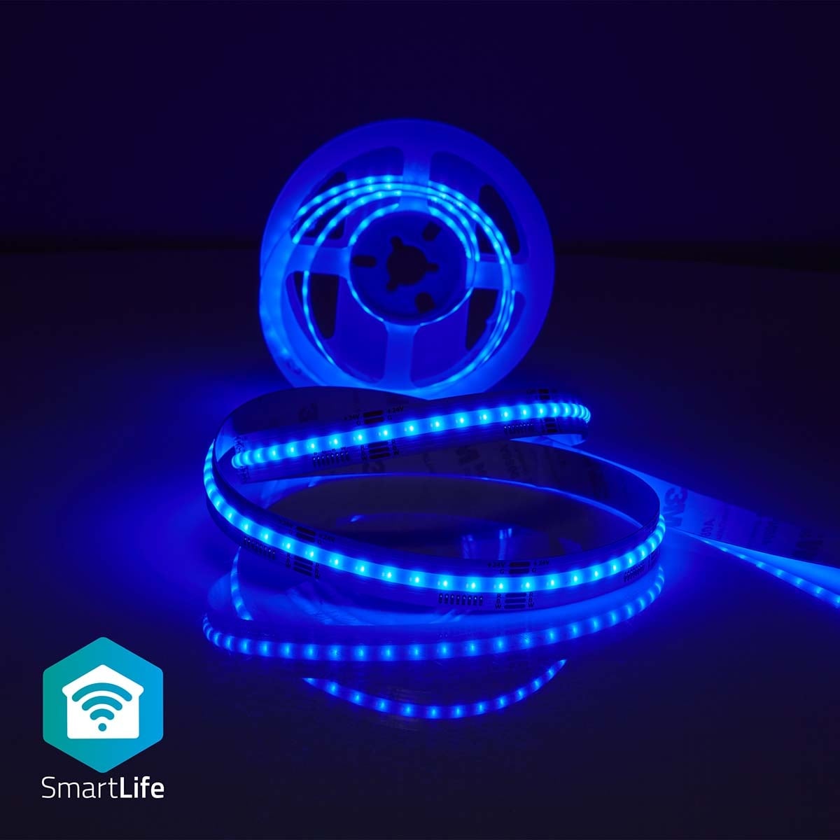 Nedis SmartLife LED-strip | COB | Wi-Fi | RGB + warm/koel-wit | IP20 | 2 meter