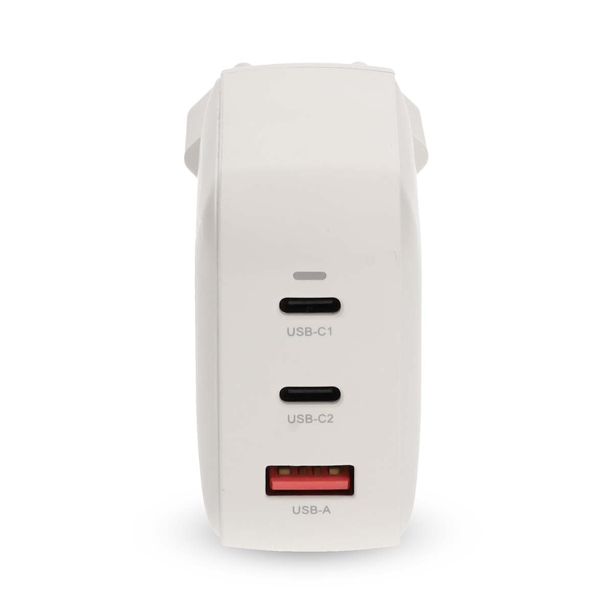 Nedis USB lader | 2x USB-C PD en 1x USB-A QC | GaN | 100W | wit - Afbeelding 2