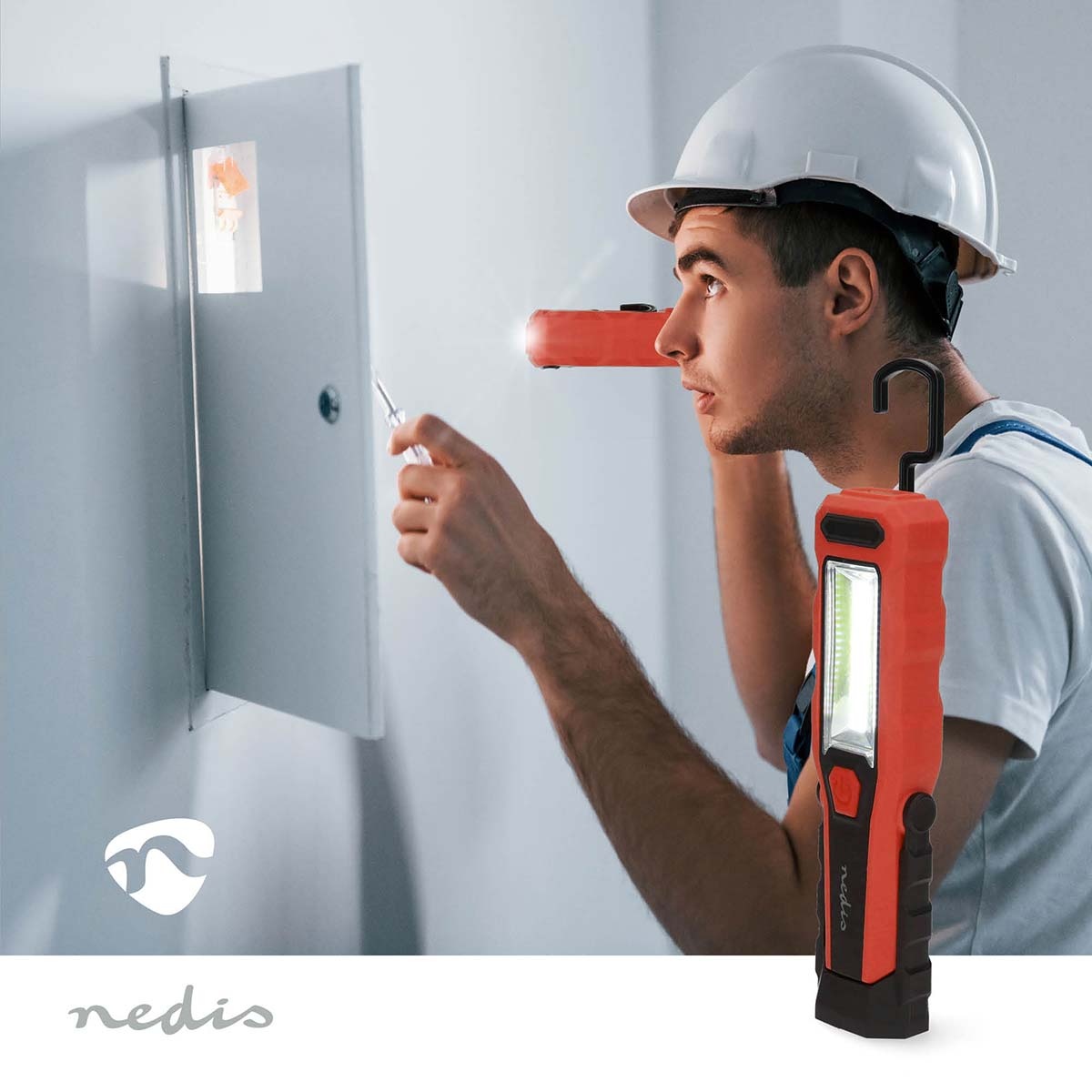 Nedis LED-werklamp | haak/magneet | oplaadbaar | IPX2 - Afbeelding 10