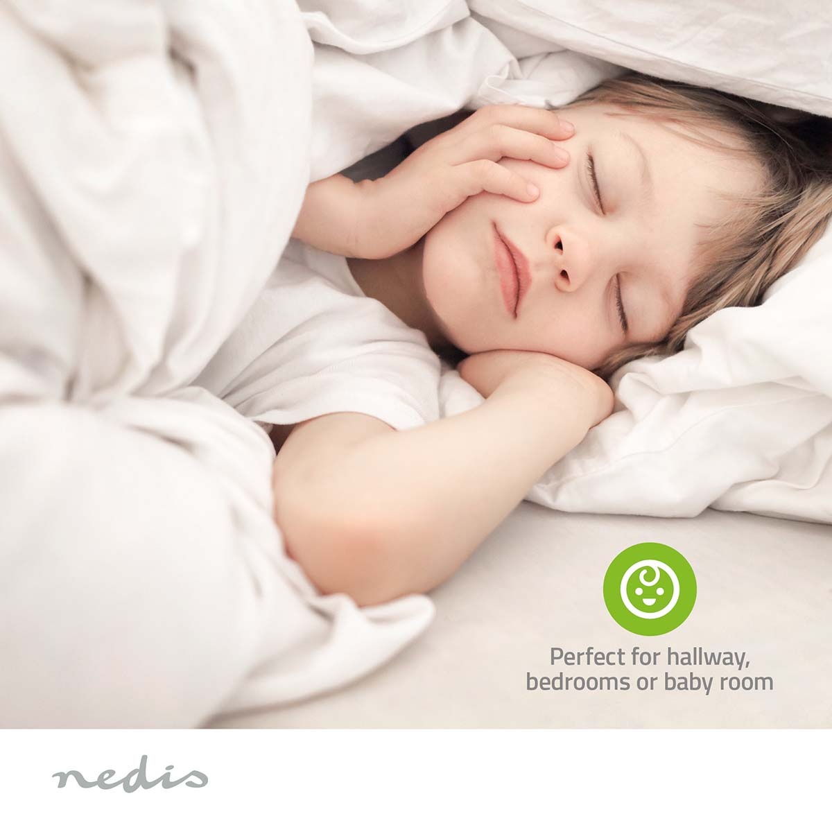 Nedis LED-nachtlamp met bewegingssensor | plug-in | warm wit | IP20 - Afbeelding 7