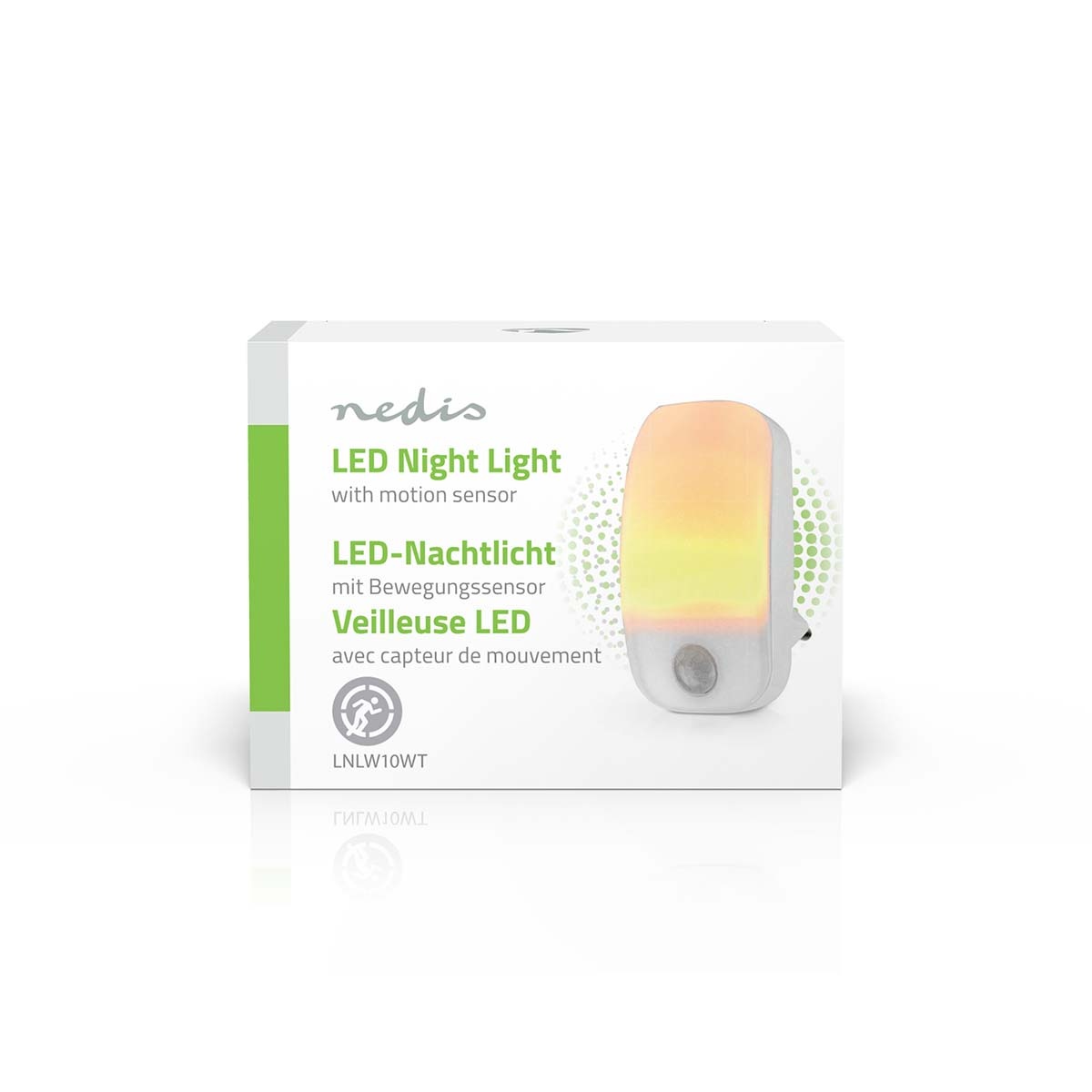 Nedis LED-nachtlamp met bewegingssensor | plug-in | warm wit | IP20 - Afbeelding 10