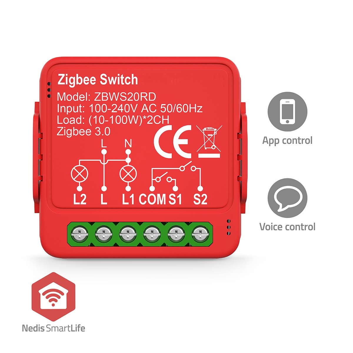Nedis SmartLife inbouwmodule voor lampen | Zigbee - Afbeelding 6