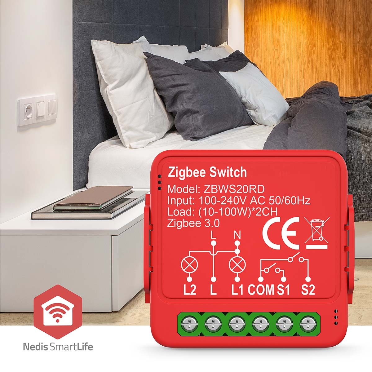 Nedis SmartLife inbouwmodule voor lampen | Zigbee - Afbeelding 7