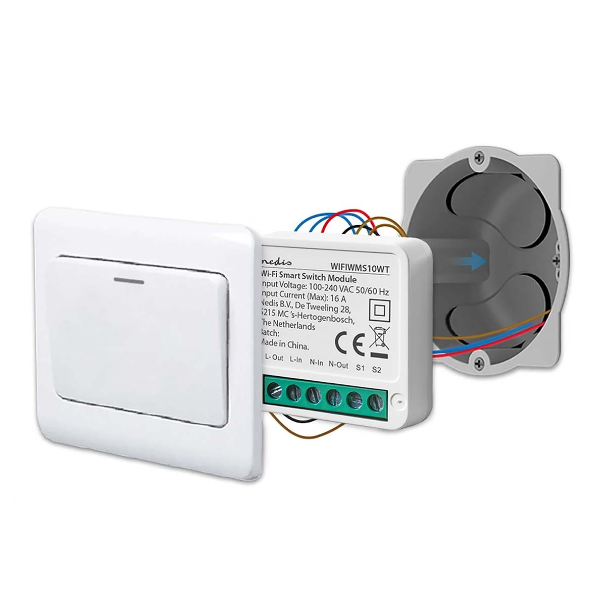 Nedis SmartLife inbouwmodule voor lampen | Wi-Fi - Afbeelding 4