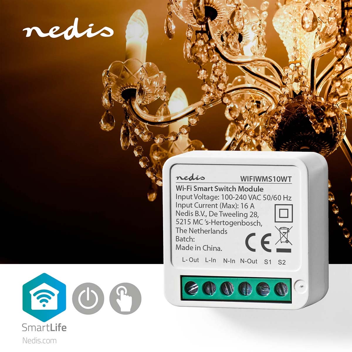 Nedis SmartLife inbouwmodule voor lampen | Wi-Fi - Afbeelding 6