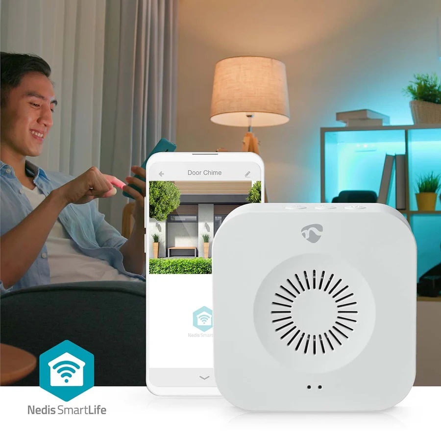 Nedis SmartLife videodeurbel gong | 433 MHz - Afbeelding 7