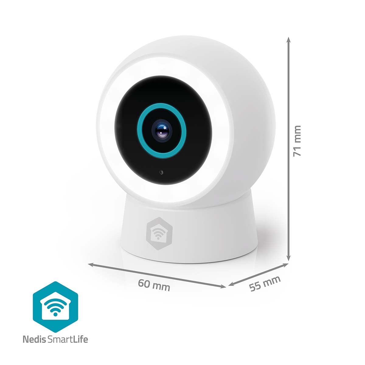 Nedis SmartLife outdoor camera met spotlight | USB-voeding | Wi-Fi | 3MP Full HD 1296p - Afbeelding 10