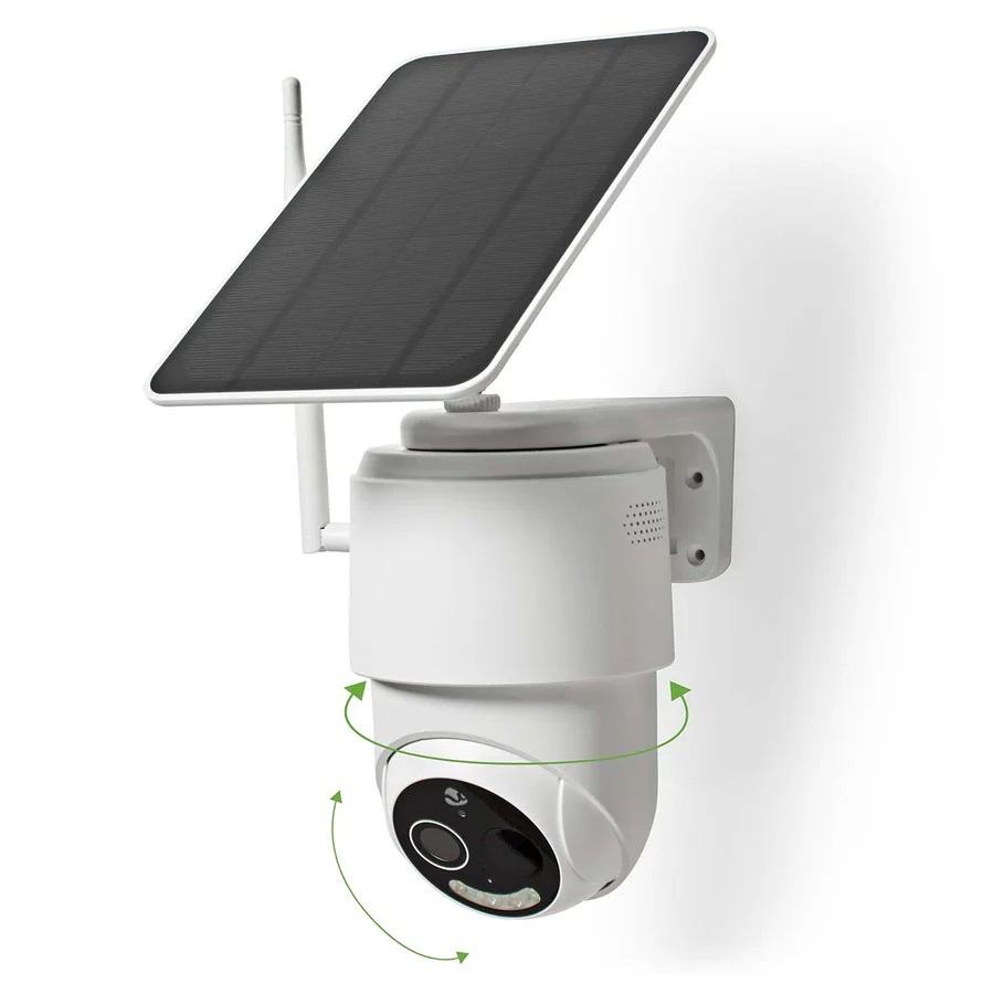 Nedis SmartLife outdoor camera met spotlight | oplaadbaar/solar | draaien/kantelen | Wi-Fi | Full HD 1080p - Afbeelding 4