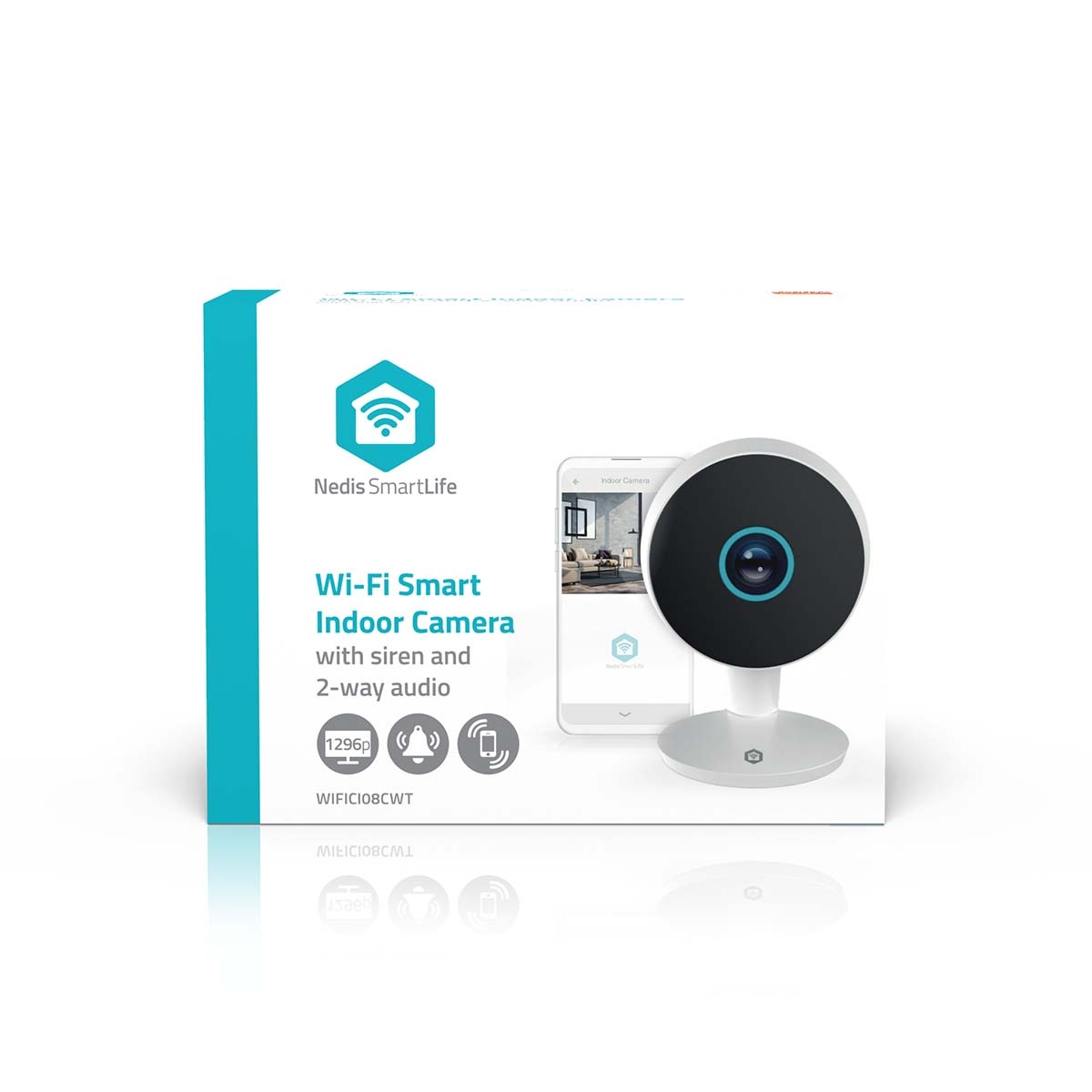 Nedis SmartLife indoor camera | Wi-Fi | 3MP Full HD 1296p - Afbeelding 9