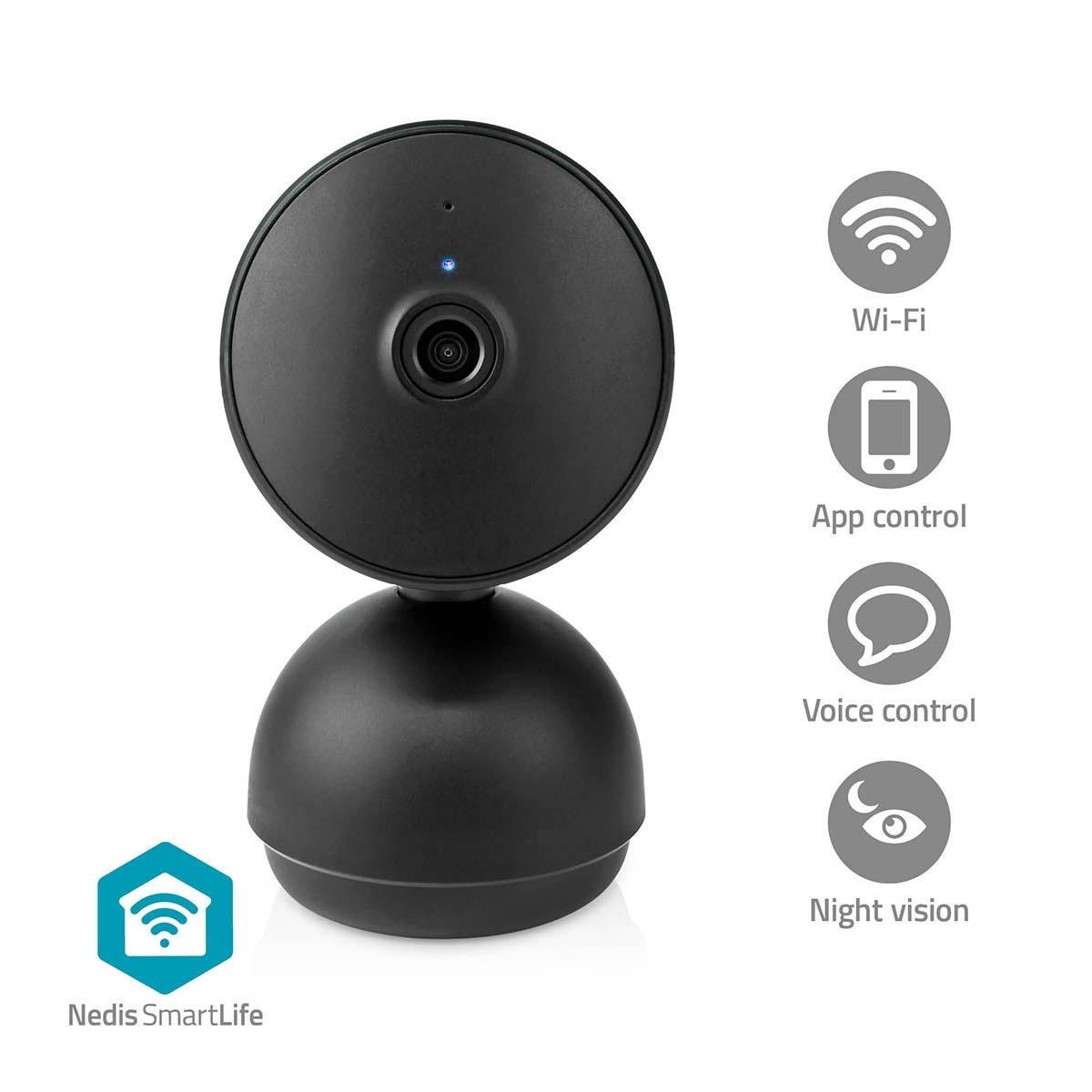 Nedis SmartLife indoor camera | draaien/kantelen | Wi-Fi | Full HD 1080p - Afbeelding 6