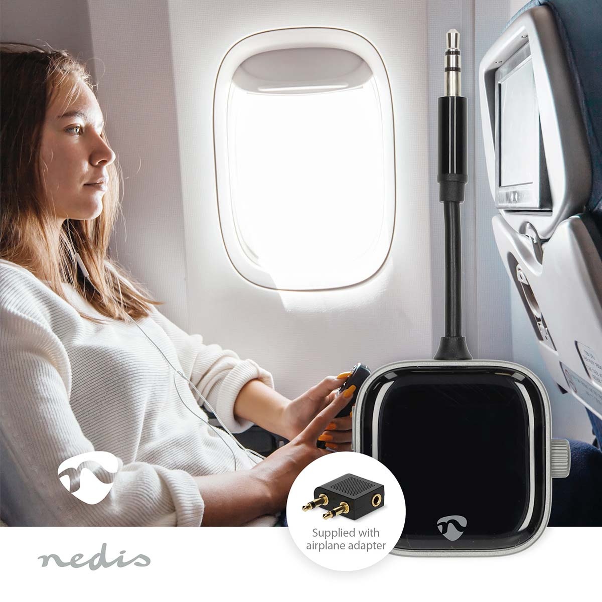 Nedis portable Bluetooth audio transmitter/receiver | 3,5mm Jack - Afbeelding 7