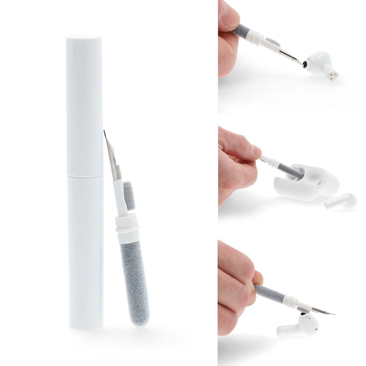 Nedis 3-in-1 reinigingsset voor in-ear earphones - Afbeelding 4